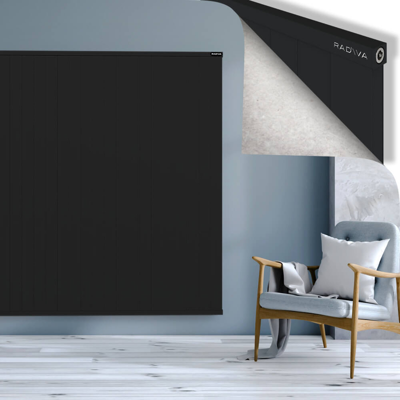 RIO Dekoratif Alüminyum Radyatör 1800x3004 Siyah
