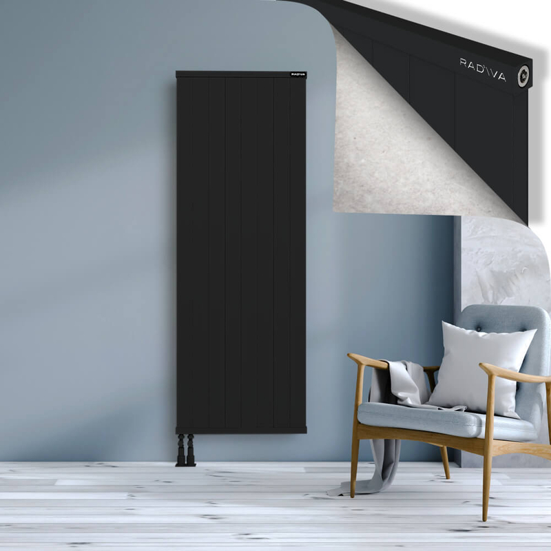 RIO Dekoratif Alüminyum Radyatör 1800x804 Siyah