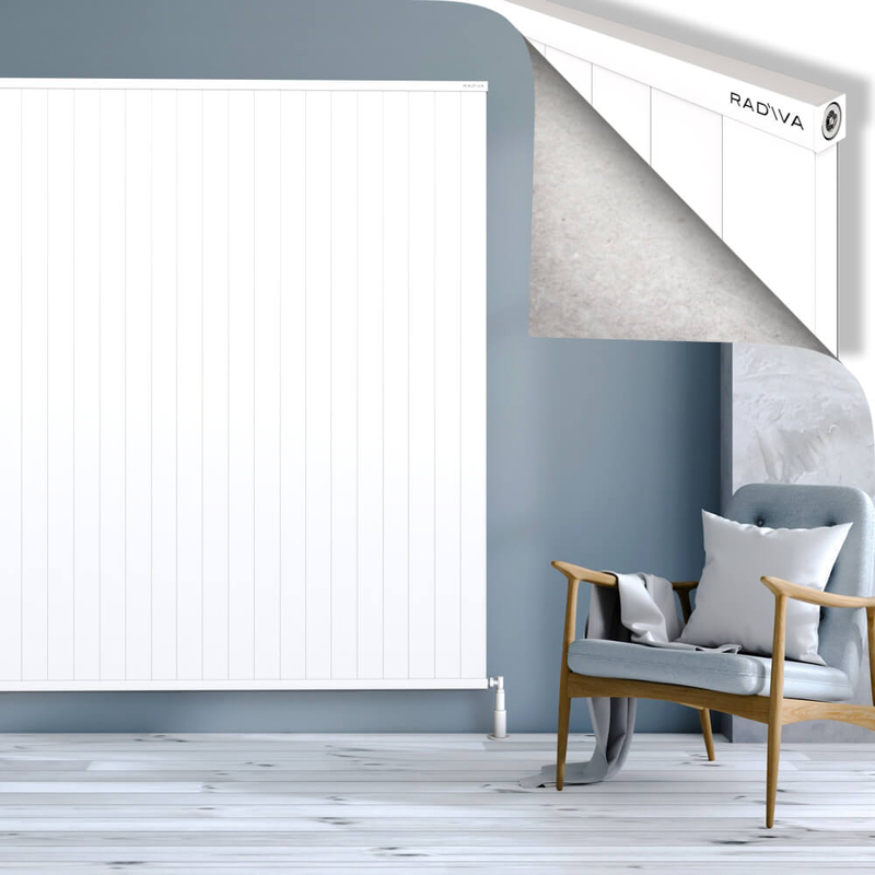 RIO Dekoratif Alüminyum Radyatör 1900x3004 Beyaz