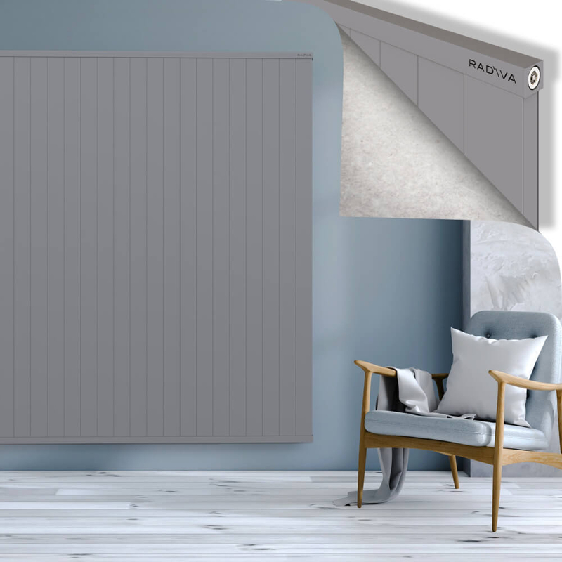 RIO Dekoratif Alüminyum Radyatör 1900x3004 Gri