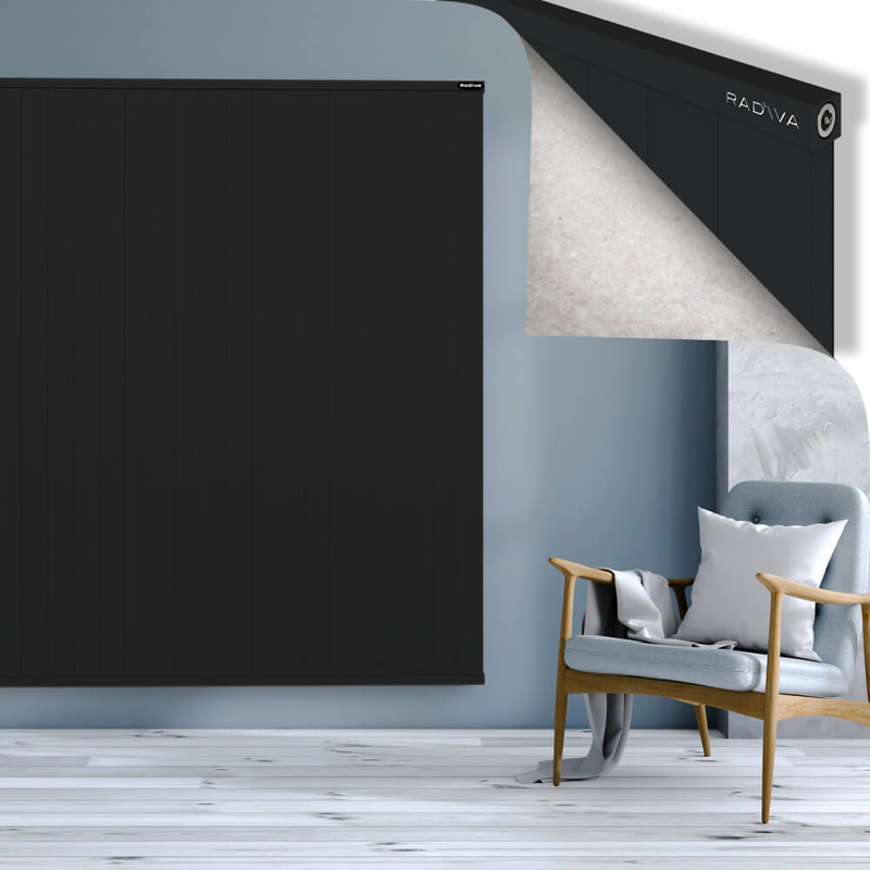 RIO Dekoratif Alüminyum Radyatör 1900x3004 Siyah