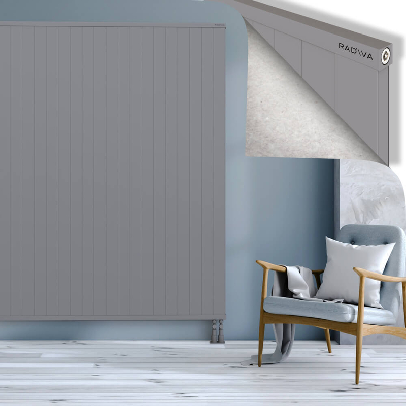 RIO Dekoratif Alüminyum Radyatör 2000x2504 Gri