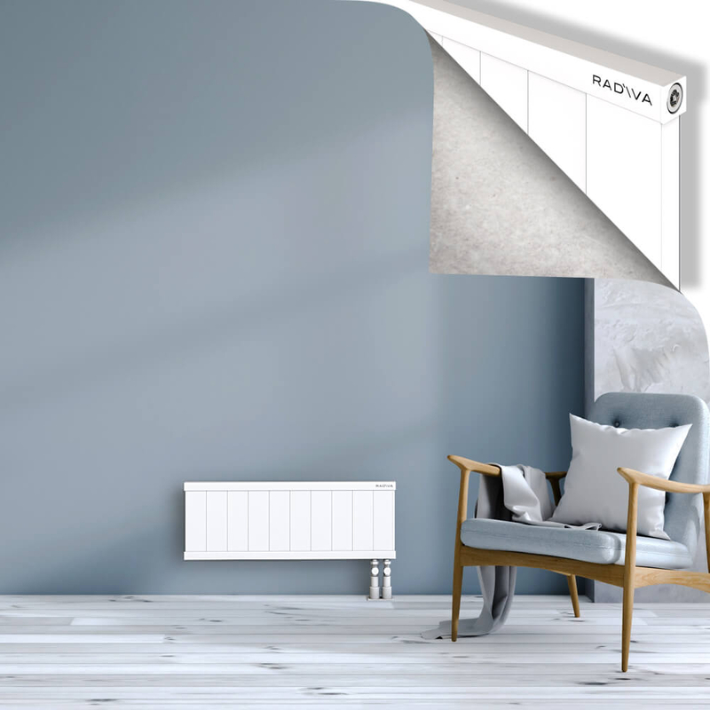 RIO Dekoratif Alüminyum Radyatör 300x1004 Beyaz