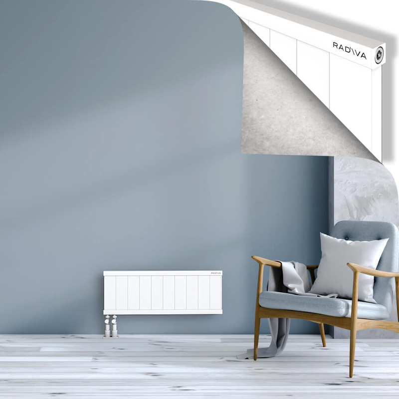 RIO Dekoratif Alüminyum Radyatör 300x1004 Beyaz