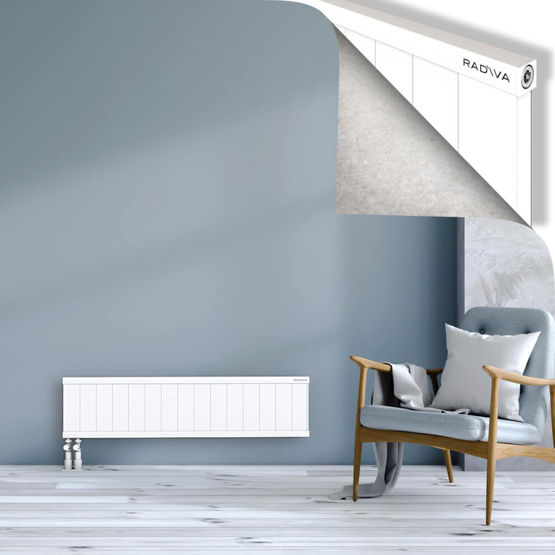 RIO Dekoratif Alüminyum Radyatör 300x1504 Beyaz