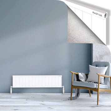 Radiva - Rio Dekoratif Alüminyum Radyatör 300x1504 Beyaz