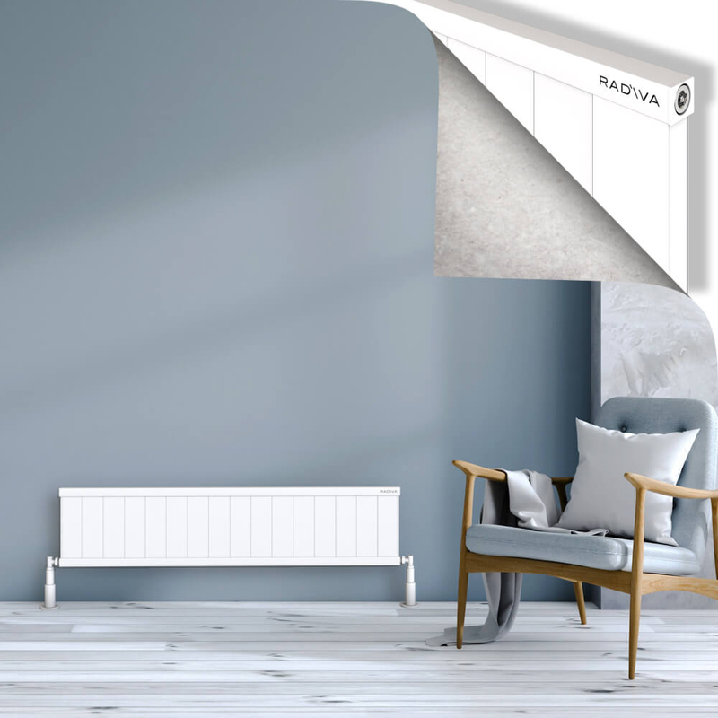 RIO Dekoratif Alüminyum Radyatör 300x1604 Beyaz