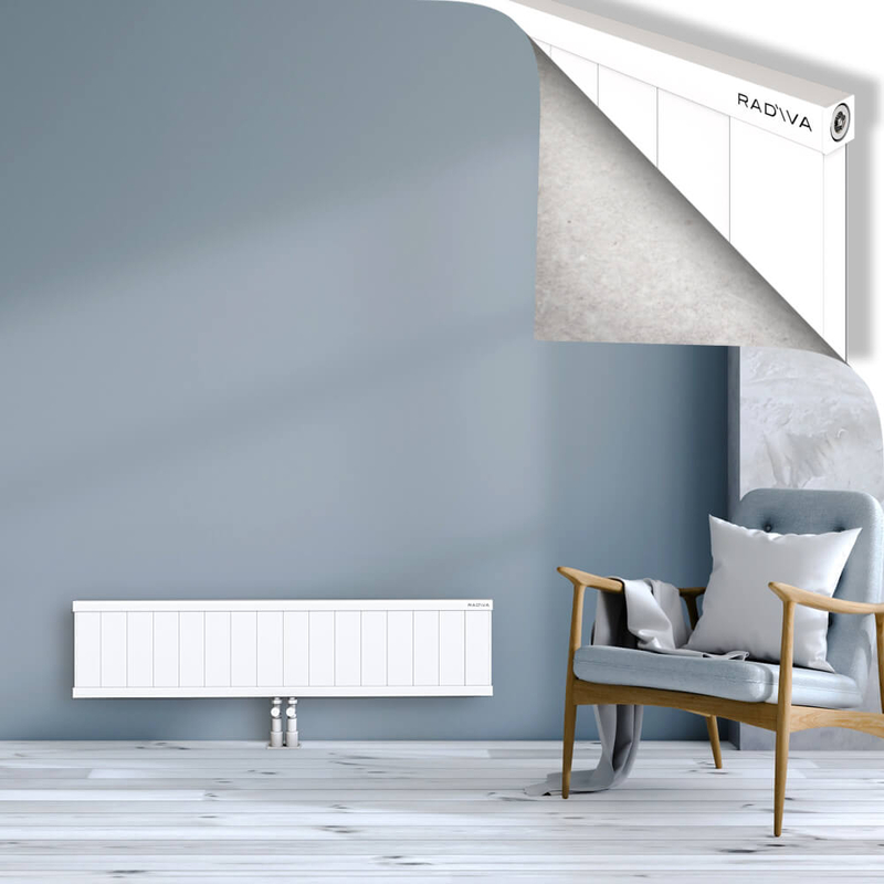 RIO Dekoratif Alüminyum Radyatör 300x1604 Beyaz