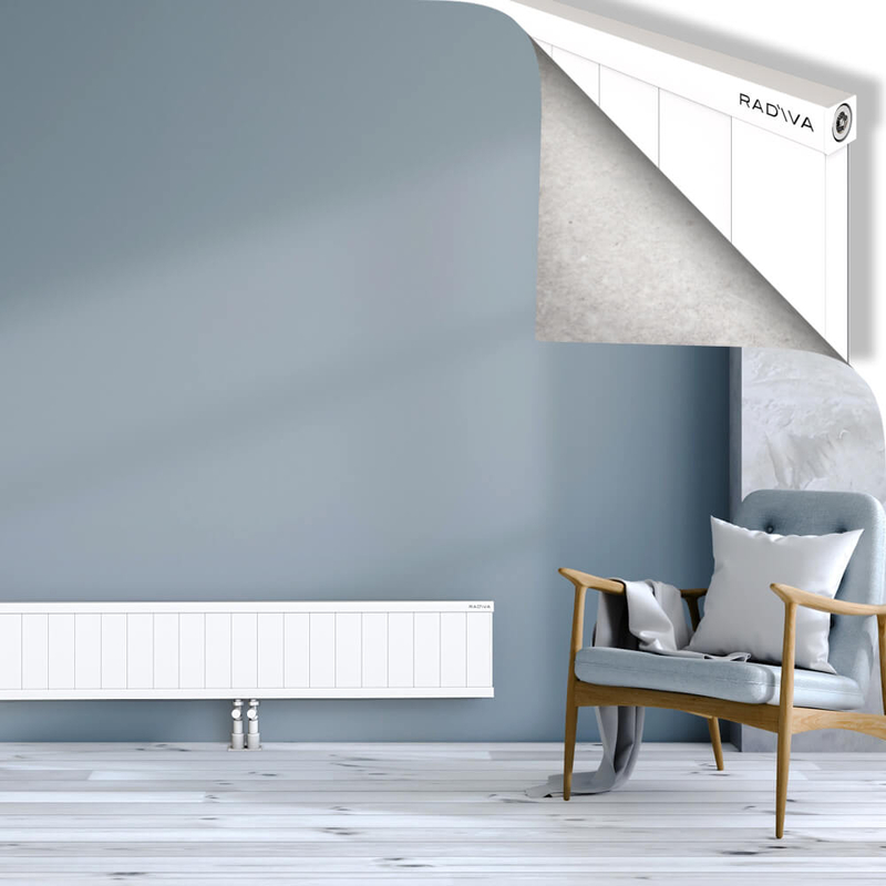 RIO Dekoratif Alüminyum Radyatör 300x2204 Beyaz
