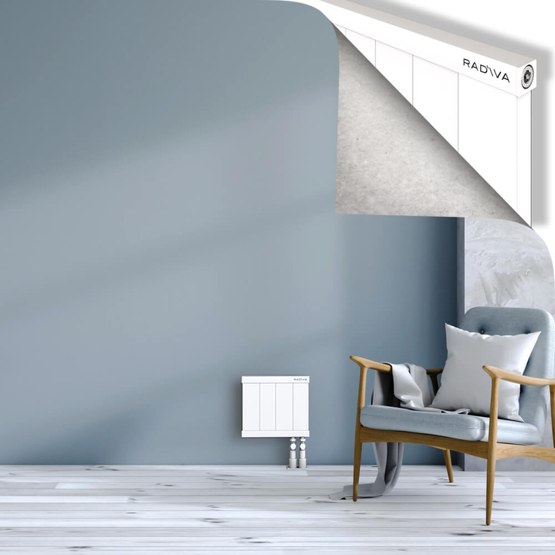 RIO Dekoratif Alüminyum Radyatör 300x404 Beyaz