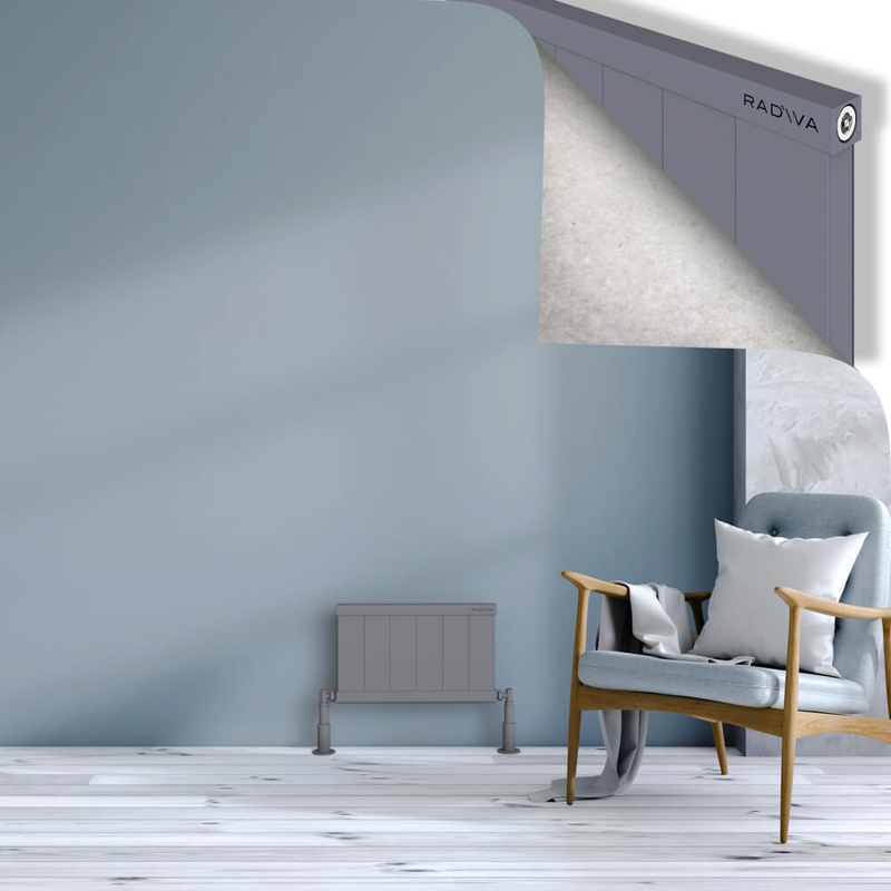 RIO Dekoratif Alüminyum Radyatör 300x604 Gri