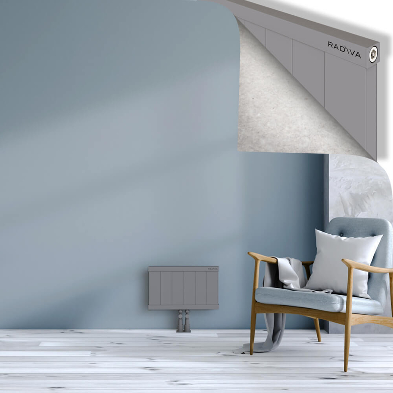 RIO Dekoratif Alüminyum Radyatör 300x604 Gri