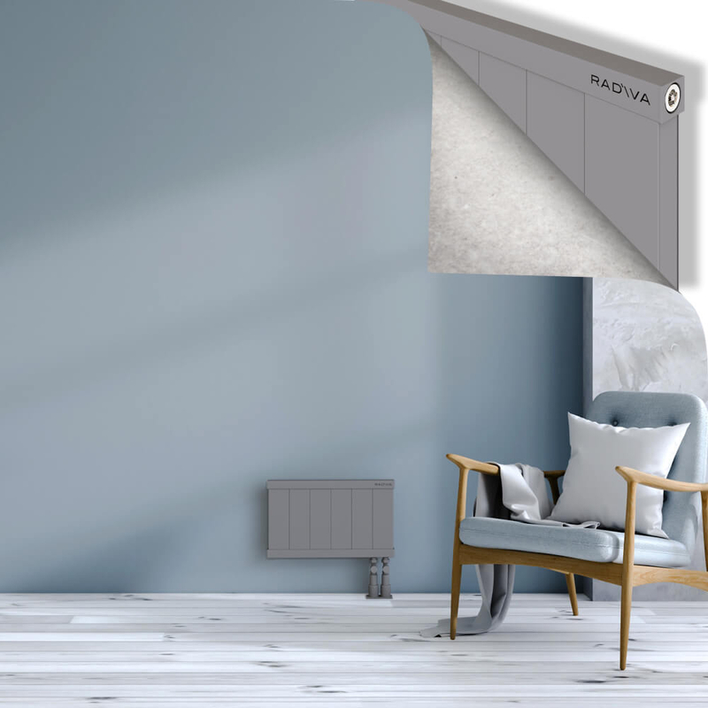 RIO Dekoratif Alüminyum Radyatör 300x604 Gri