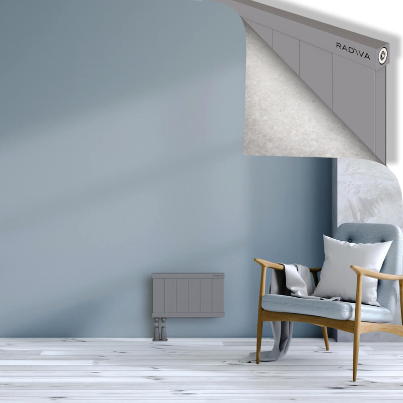 RIO Dekoratif Alüminyum Radyatör 300x604 Gri
