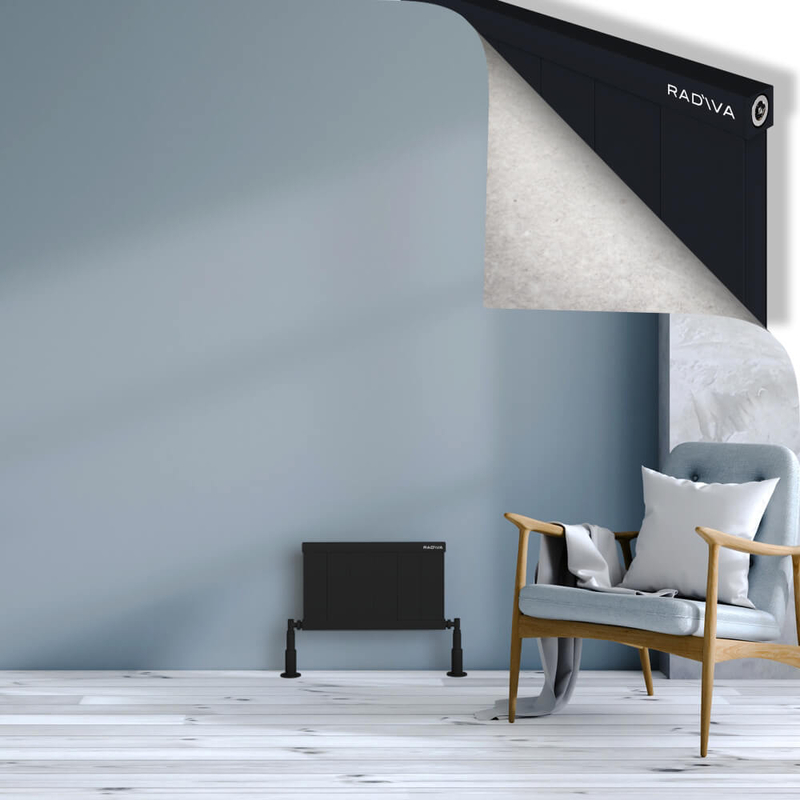 RIO Dekoratif Alüminyum Radyatör 300x604 Siyah