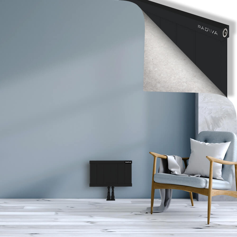 RIO Dekoratif Alüminyum Radyatör 300x604 Siyah
