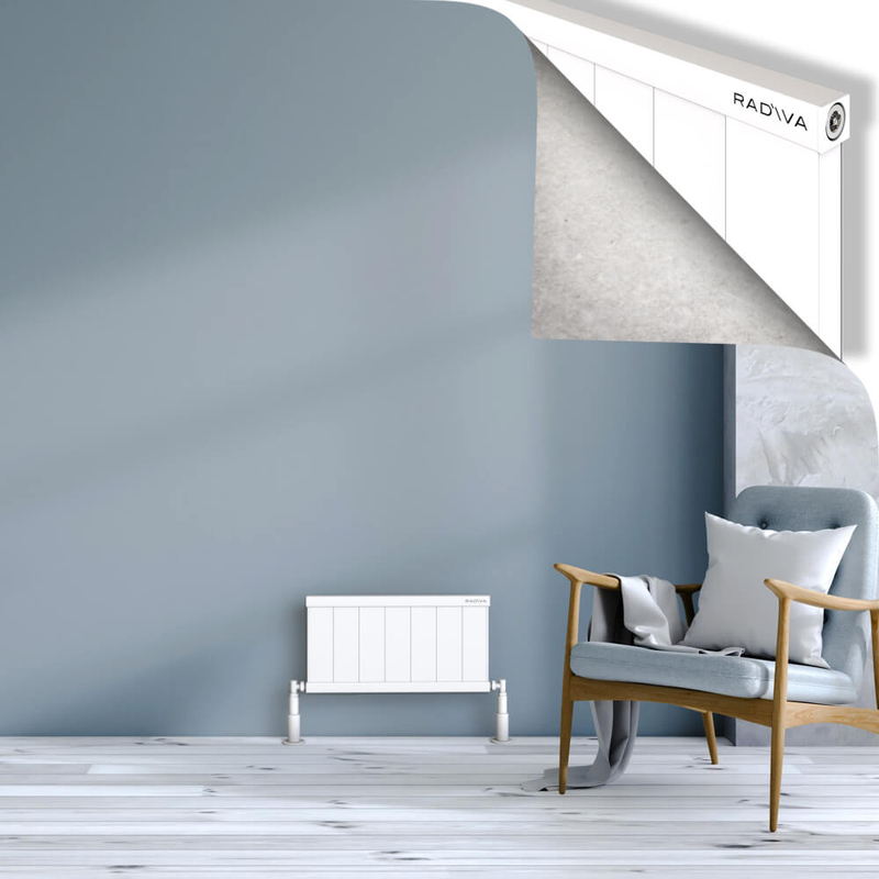 RIO Dekoratif Alüminyum Radyatör 300x704 Beyaz