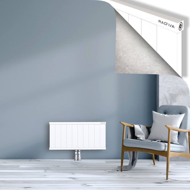 RIO Dekoratif Alüminyum Radyatör 400x1004 Beyaz