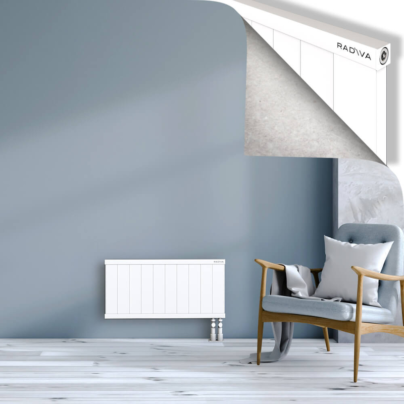 RIO Dekoratif Alüminyum Radyatör 400x1004 Beyaz