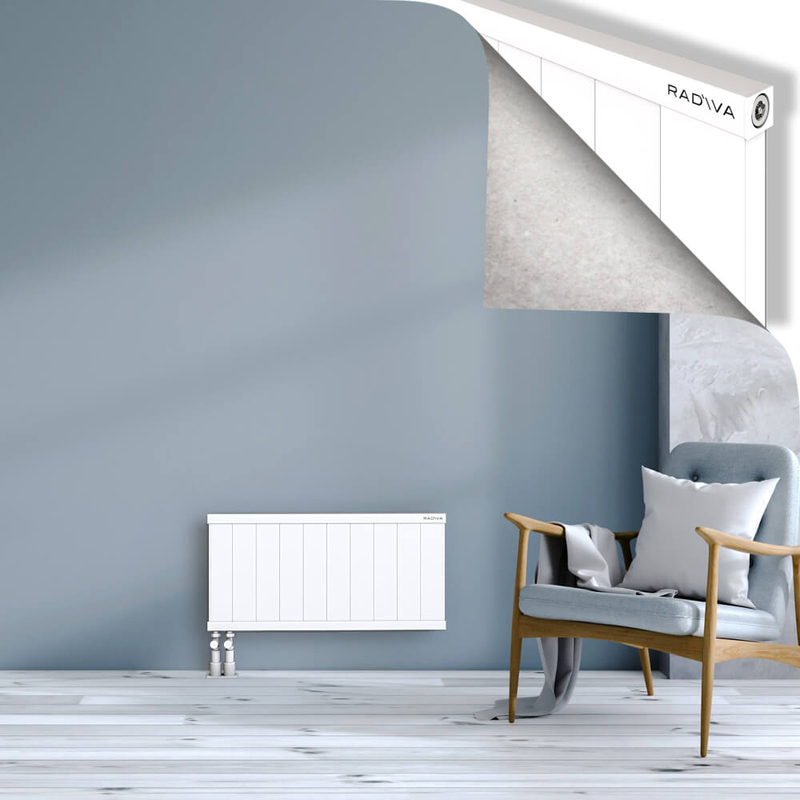 RIO Dekoratif Alüminyum Radyatör 400x1004 Beyaz