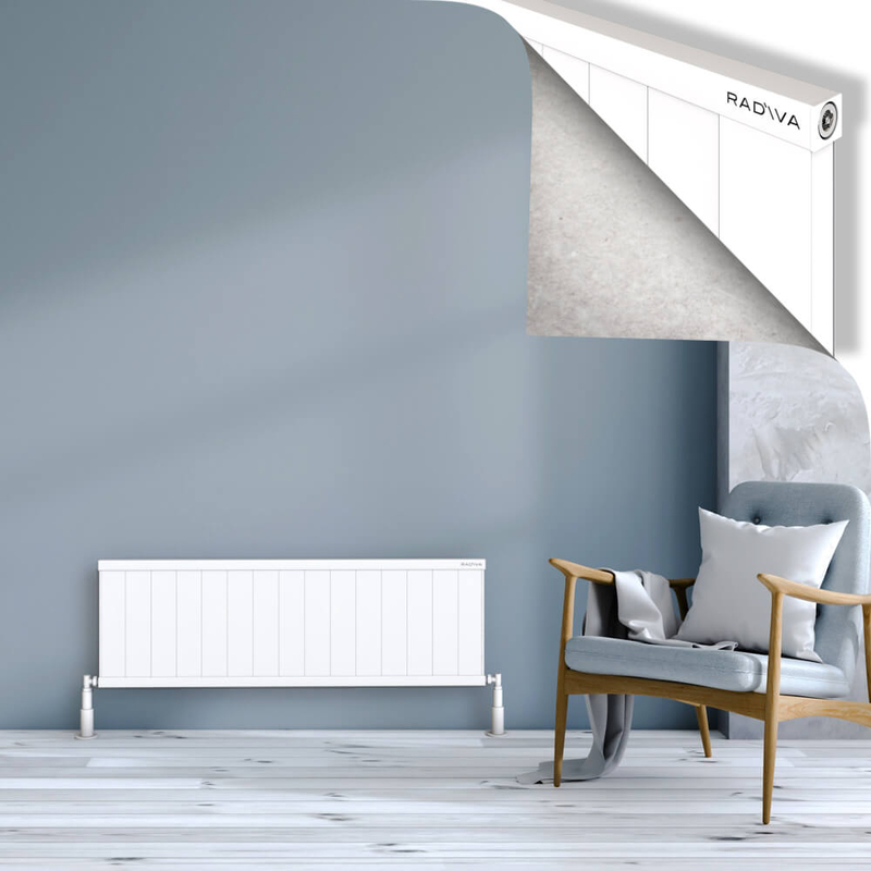 RIO Dekoratif Alüminyum Radyatör 400x1504 Beyaz