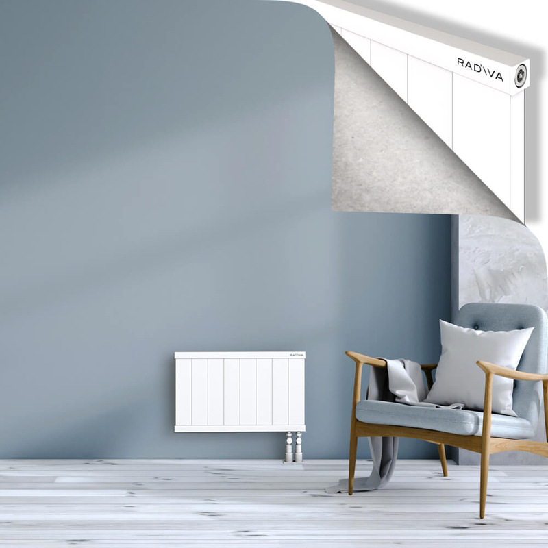 RIO Dekoratif Alüminyum Radyatör 400x804 Beyaz