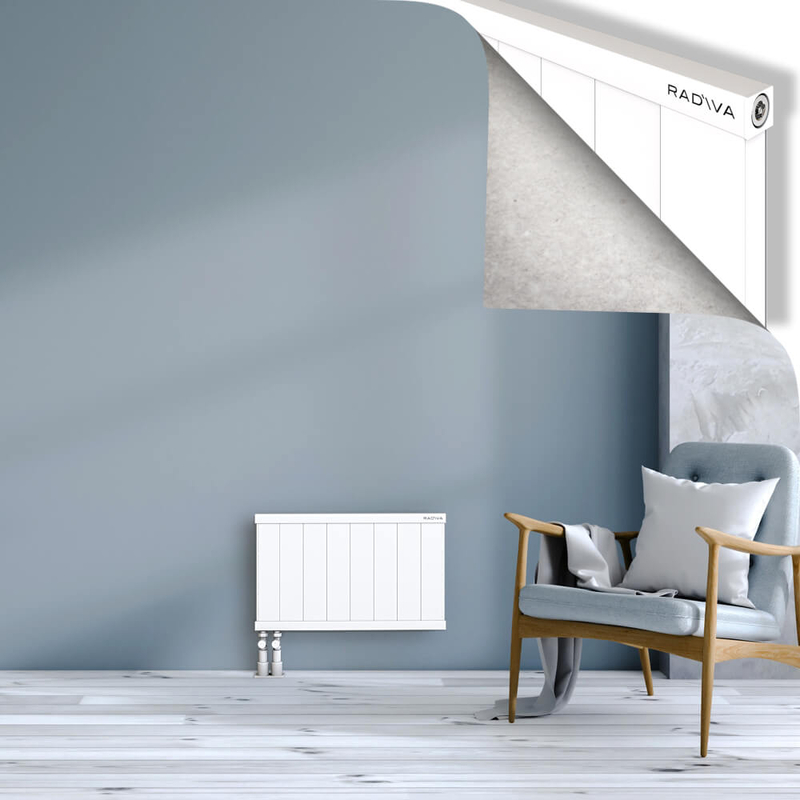 RIO Dekoratif Alüminyum Radyatör 400x804 Beyaz