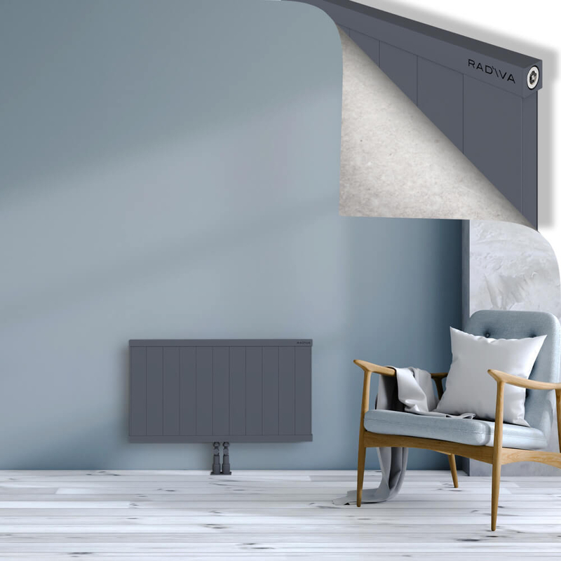 RIO Dekoratif Alüminyum Radyatör 500x1104 Antrasit
