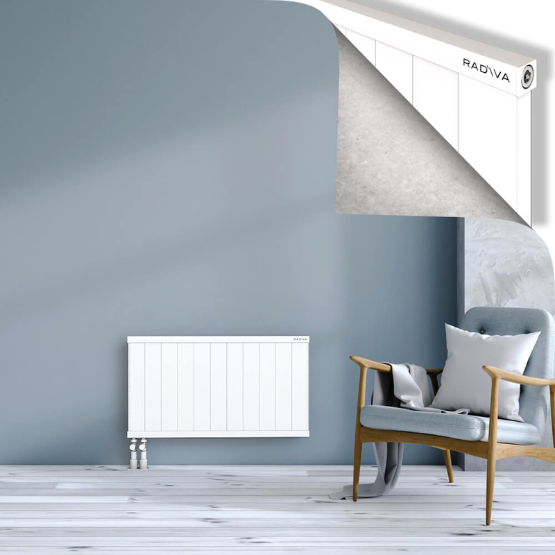 RIO Dekoratif Alüminyum Radyatör 500x1104 Beyaz
