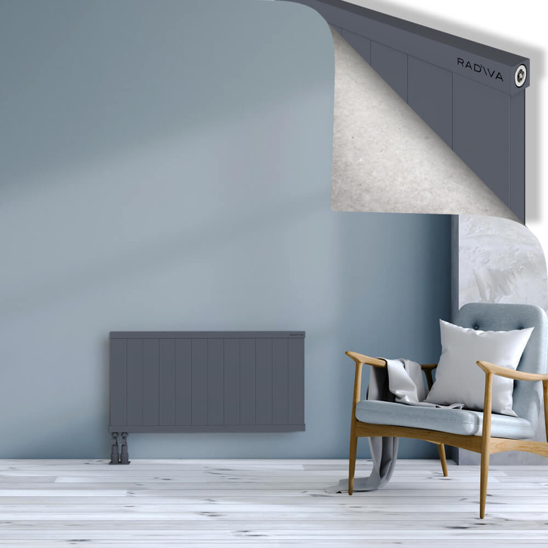 RIO Dekoratif Alüminyum Radyatör 500x1204 Antrasit
