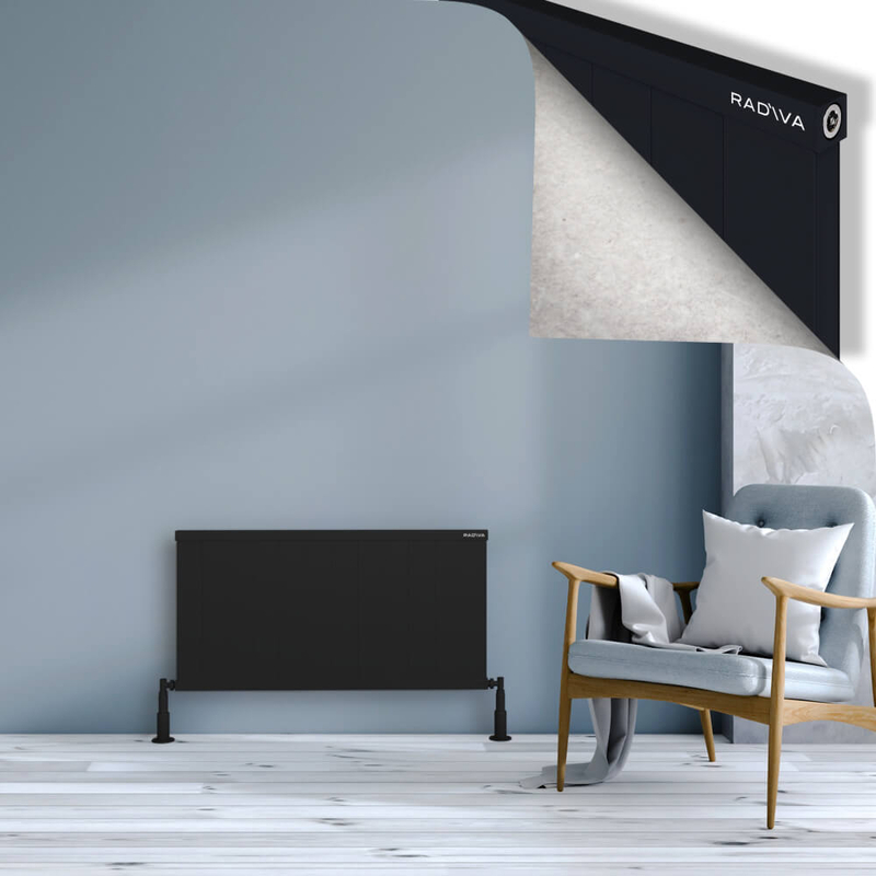 RIO Dekoratif Alüminyum Radyatör 500x1204 Siyah