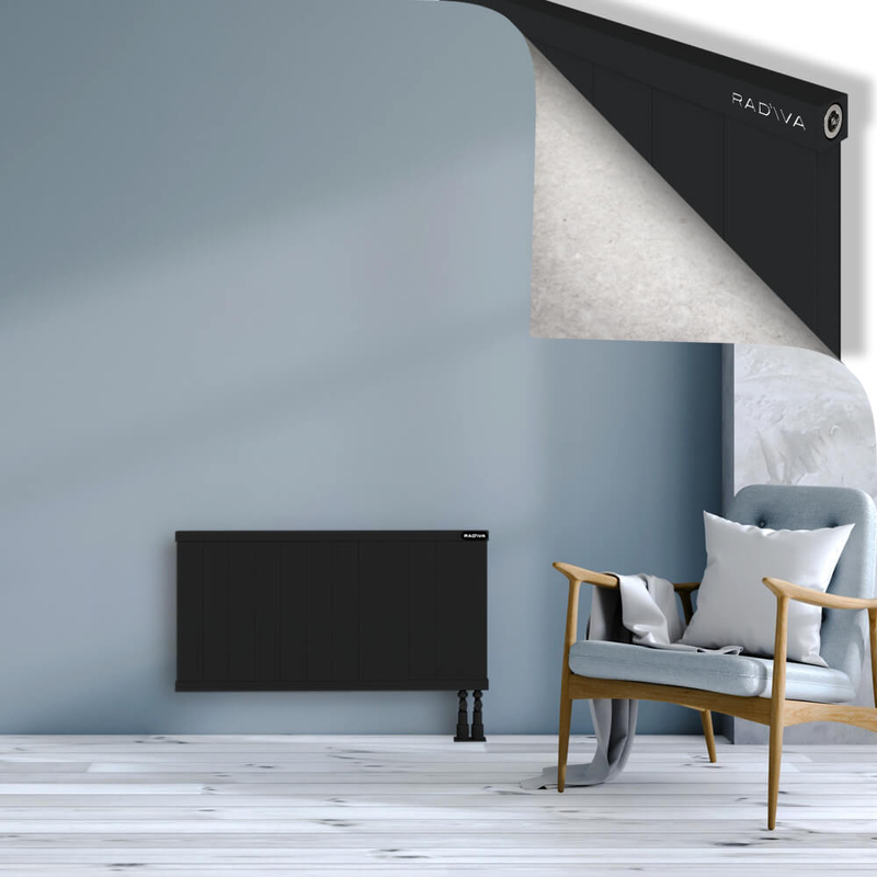 RIO Dekoratif Alüminyum Radyatör 500x1204 Siyah