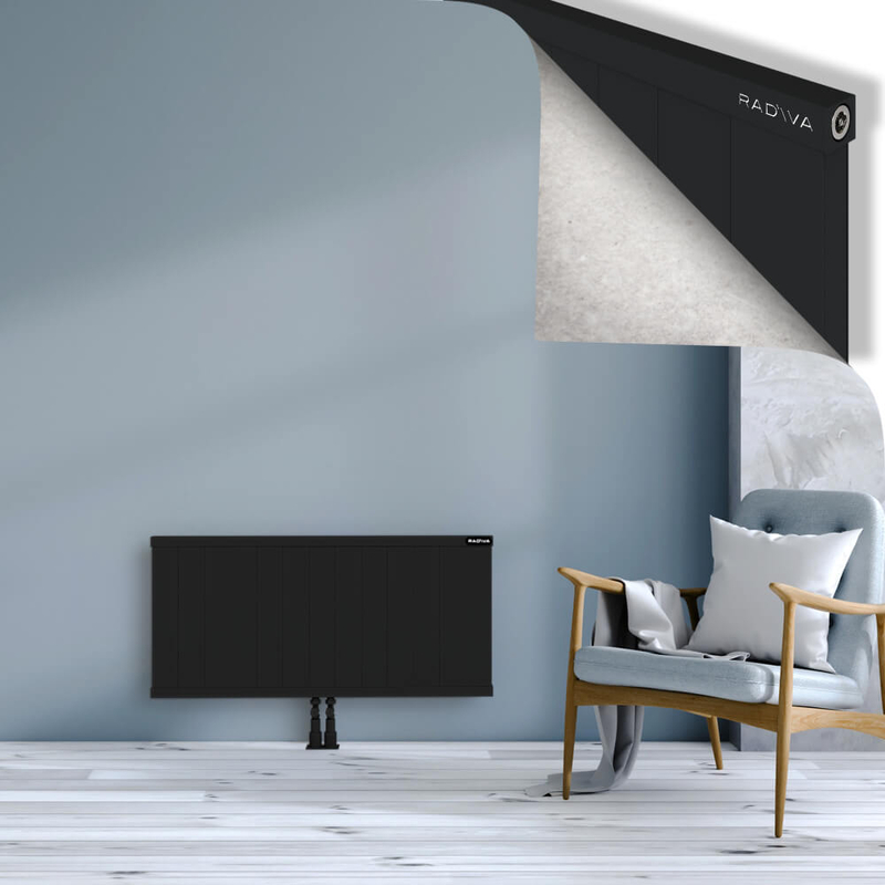 RIO Dekoratif Alüminyum Radyatör 500x1304 Siyah