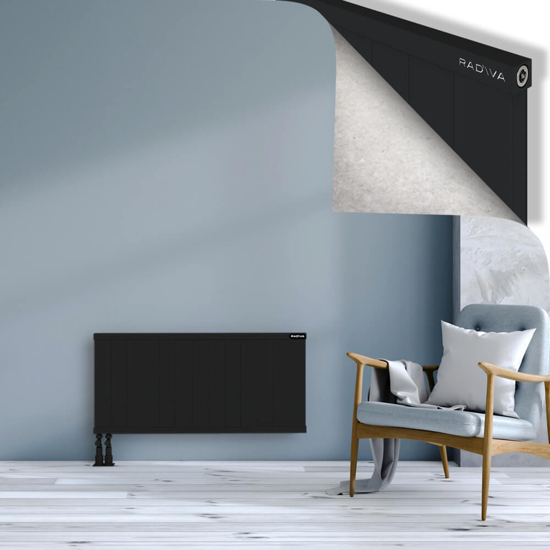 RIO Dekoratif Alüminyum Radyatör 500x1304 Siyah