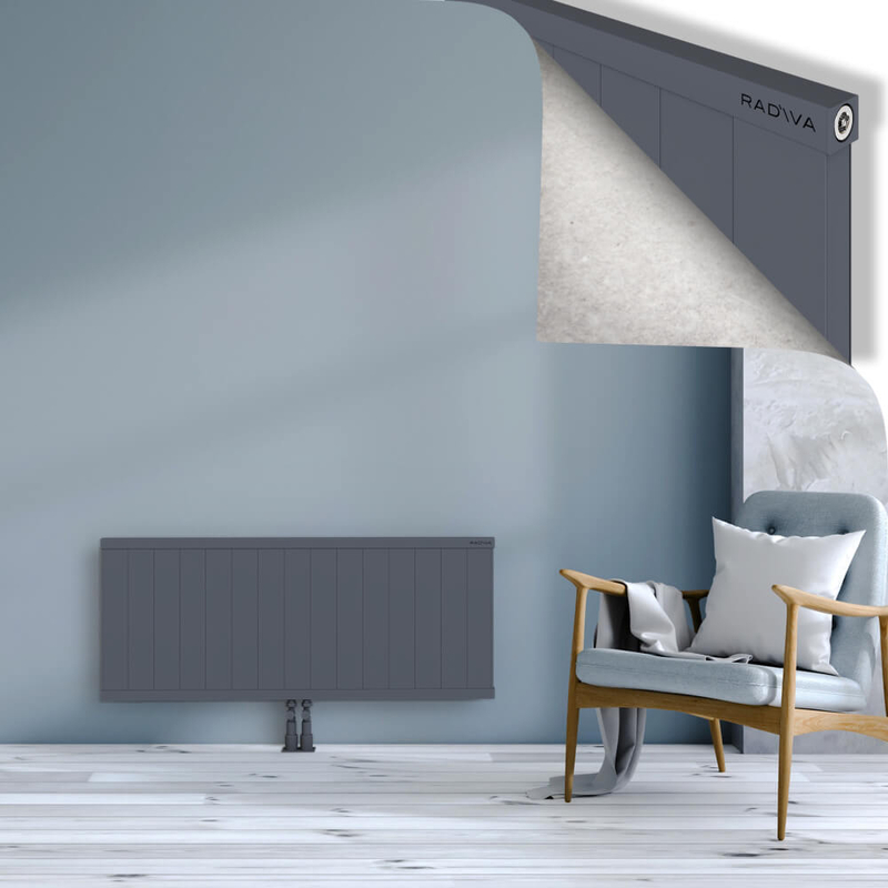 RIO Dekoratif Alüminyum Radyatör 500x1504 Antrasit