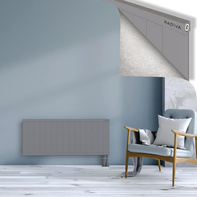 RIO Dekoratif Alüminyum Radyatör 500x1504 Gri