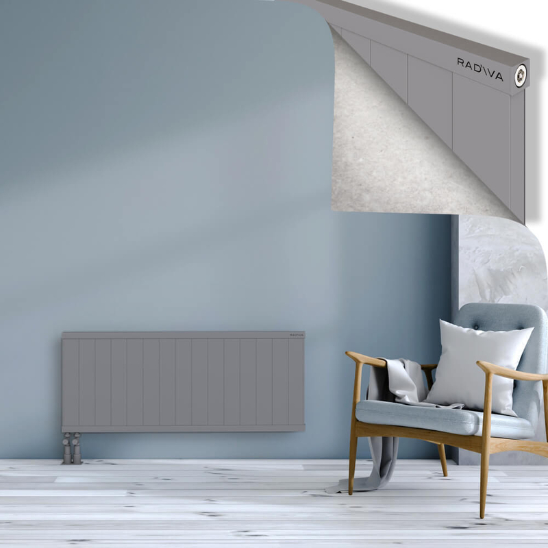 RIO Dekoratif Alüminyum Radyatör 500x1504 Gri