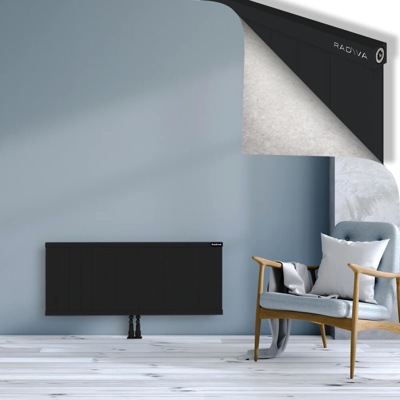 RIO Dekoratif Alüminyum Radyatör 500x1504 Siyah