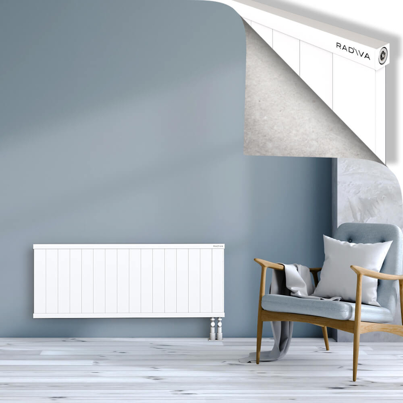 RIO Dekoratif Alüminyum Radyatör 500x1604 Beyaz