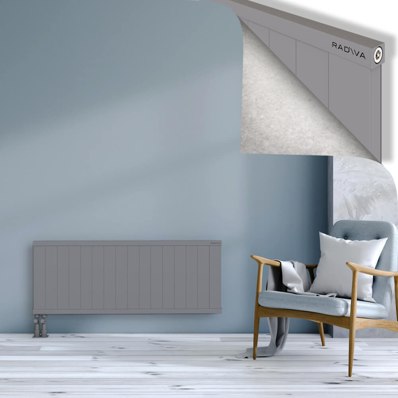 RIO Dekoratif Alüminyum Radyatör 500x1604 Gri