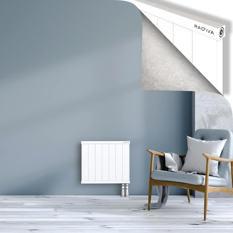 RIO Dekoratif Alüminyum Radyatör 500x704 Beyaz
