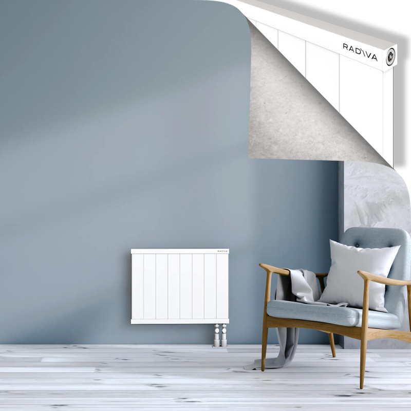 RIO Dekoratif Alüminyum Radyatör 500x804 Beyaz