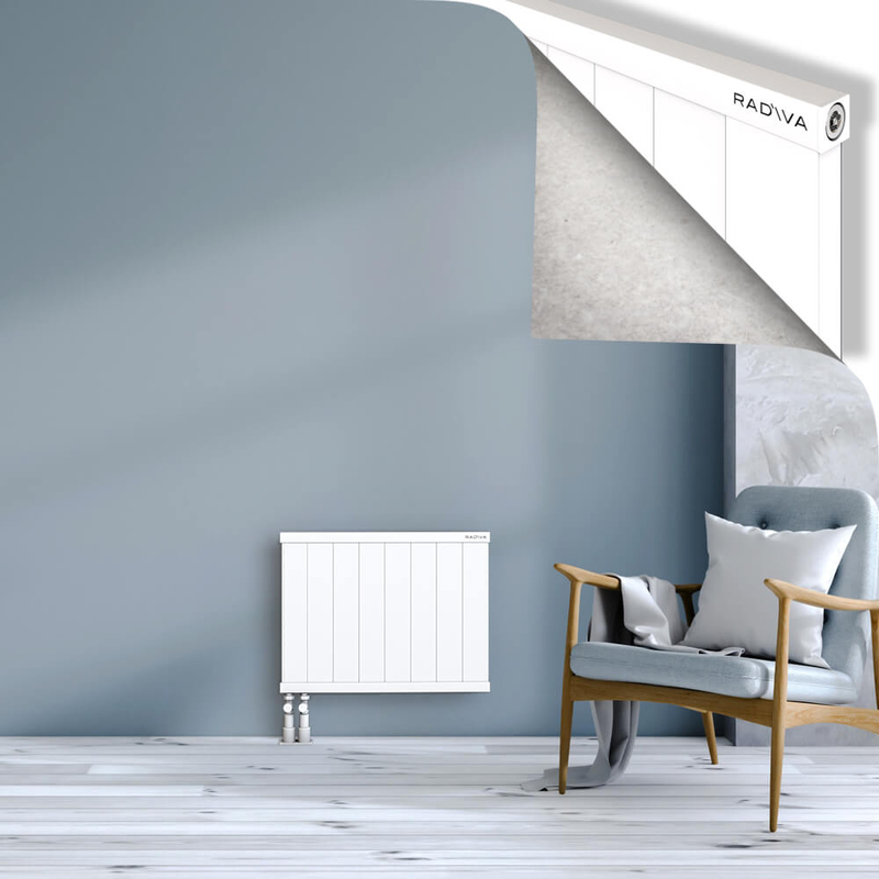 RIO Dekoratif Alüminyum Radyatör 500x804 Beyaz