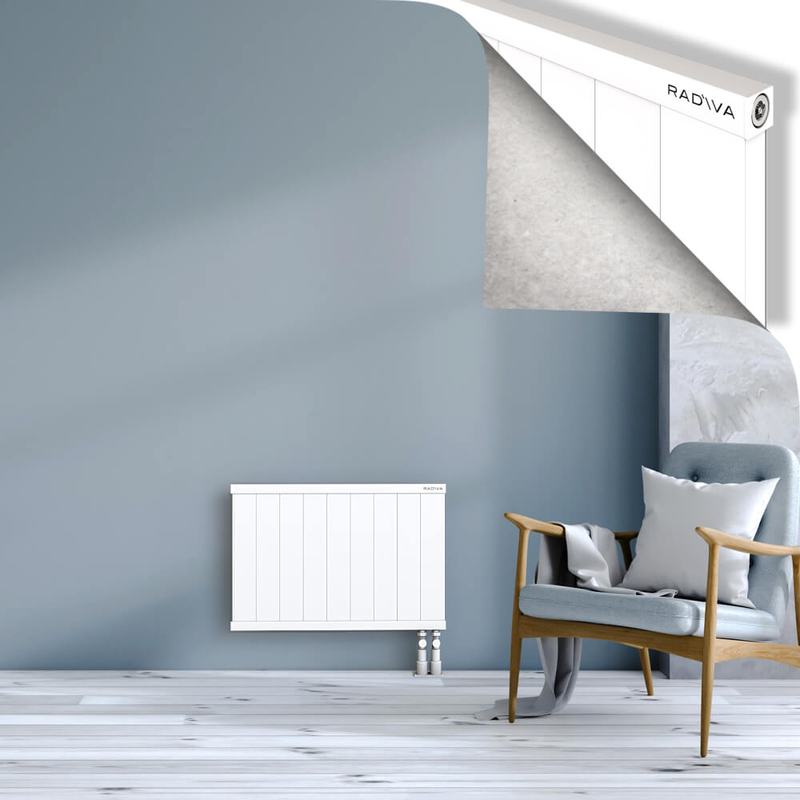 RIO Dekoratif Alüminyum Radyatör 500x904 Beyaz