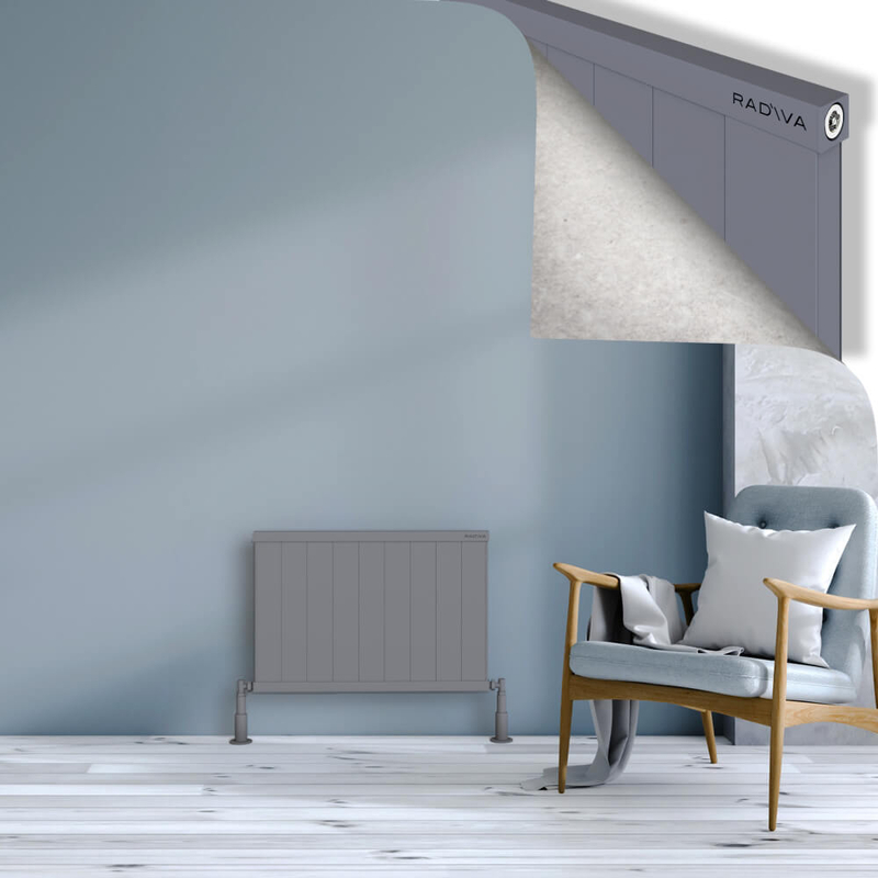 RIO Dekoratif Alüminyum Radyatör 500x904 Gri