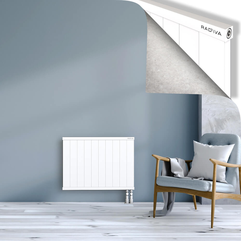 RIO Dekoratif Alüminyum Radyatör 600x1004 Beyaz