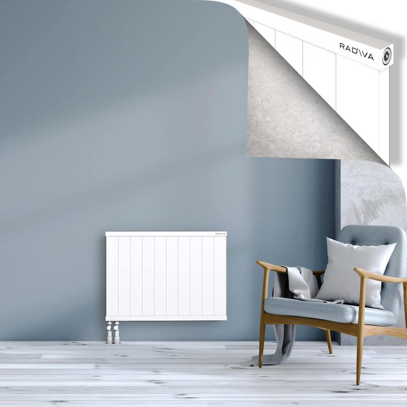 RIO Dekoratif Alüminyum Radyatör 600x1004 Beyaz