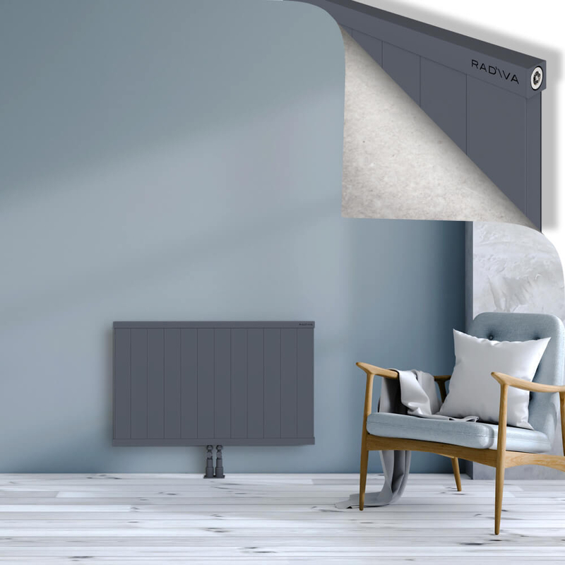 RIO Dekoratif Alüminyum Radyatör 600x1204 Antrasit