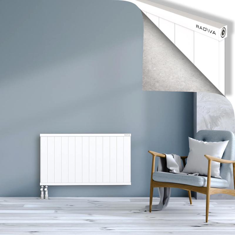 RIO Dekoratif Alüminyum Radyatör 600x1304 Beyaz