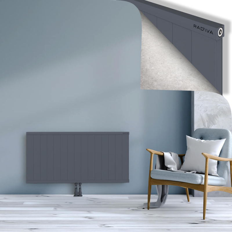 RIO Dekoratif Alüminyum Radyatör 600x1504 Antrasit